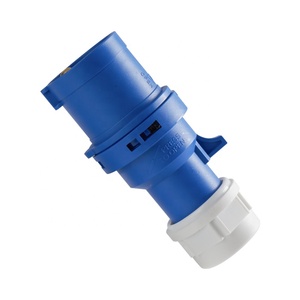 Nante FNP2-013 loạt IP44 công nghiệp cắm/Kết nối/ổ cắm 16A 220-250V 6H 2P + E 3-pin 3 pha làm bằng nylon với 3 AC cửa hàng - Product Image 2