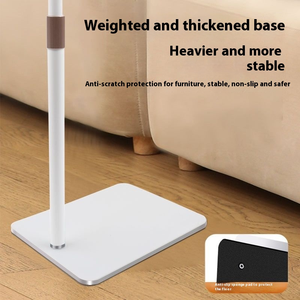 Venta caliente nueva placa base cuadrada 360 ° soporte universal retráctil de Pie ajustable para teléfonos y tabletas - Product Image 6