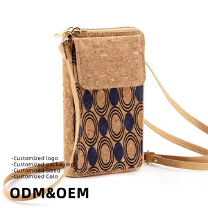 Cartera de corcho a la moda para mujer, bolso de hombro para teléfono inteligente, bolsas de muestra cruzadas - Product Image 2