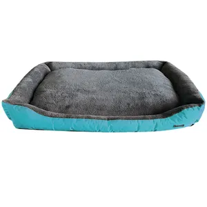 कस्टम लोगो अतिरिक्त बड़ा पालतू बिस्तर जलरोधक टिकाऊ ऑक्सफोर्ड मानव आकार कुत्ता बिस्तर पालतू जानवर के लिए मेमोरी फोम आर्थोपेडिक कुत्ता बिस्तर