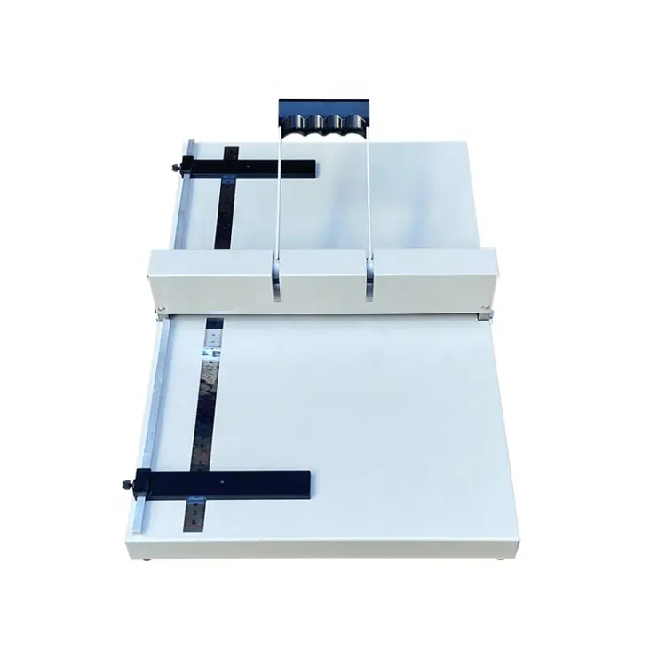 Manuel A3 kağıt kırma makinesi kartvizit tebrik kartı renk kağıt basın katlama makinesi