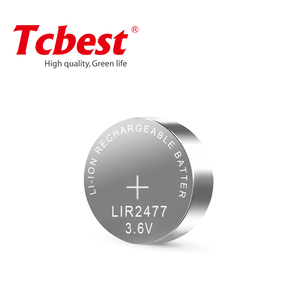 Factory Price LIR2477 3.6V 160mah <strong>Lithium</strong> Ion <strong>Button</strong> <strong>Cell</strong> Battery Coin <strong>Cell</strong> for Remote Control Toys Consumer Electronic Watch - Product Image 6