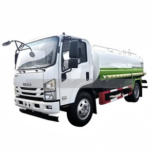 Camión Cisterna Isuzu de 5cbm, Camión Cisterna de Agua de Acero Inoxidable 4x2 Manual, Camión Cisterna de Leche de Acero Inoxidable de Grado Alimenticio 304/316 - Product Image 1