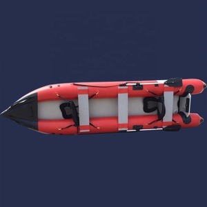 Goethe Goboat GTK430 14ft Thuyền Bơm Hơi PVC Thuyền Đánh Cá Xuồng Kayak Với Bàn Đạp - Product Image 6