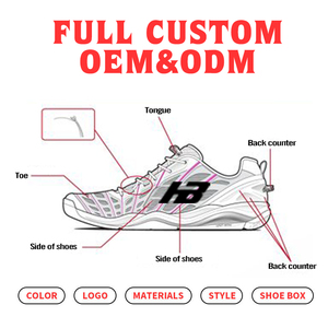 Scarpe da <span class=keywords><strong>donna</strong></span> professionali personalizzate di alta qualità a buon mercato per la <span class=keywords><strong>pallavolo</strong></span> che cammina da Tennis sport scarpe da Badminton per gli uomini - Product Image 4