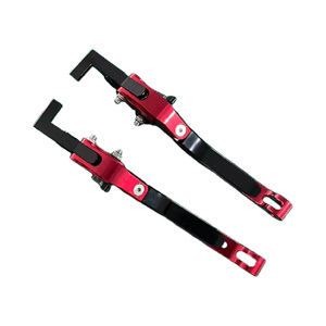 Leviers de frein et d'embrayage CNC modifiés pour moto, avant et arrière, avec poids de guidon, télescopiques et pliables - Product Image 2