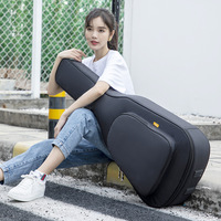 Custom Logo 36/38/42inch Oxford Zipper Waterproof Softback Folk Guitar & Electronic Organ Instrument Case YY-03 Guangdong China