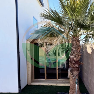 Kích thước tùy chỉnh giá cả phải chăng tùy chỉnh phòng tắm hơi ngoài trời-Phù hợp hoàn hảo cho không gian sân của bạn - Product Image 1