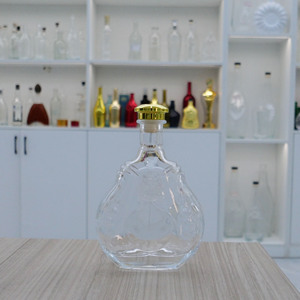 Bouteille en <span class=keywords><strong>verre</strong></span> vide de qualité supérieure de 700 ml pour spiritueux, <span class=keywords><strong>cognac</strong></span>, vodka et tequila, vente en gros - Product Image 6