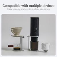Support réglable et pliable pour cafetière à filtre, support portable pour machine à expresso électrique, support pour moulin à café