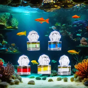 Luci di pesca a LED attraenti a goccia profonda con lustrini di diamante esche per calamari subacquei tipo di prodotto