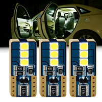 Ampoules LED G-View Canbus T10 W5w 194 168 3030 6SMD sans erreur, décodeur intégré, pour plaque d'immatriculation, éclairage intérieur, lumières de lecture
