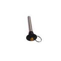 Goupille de positionnement cylindrique en acier inoxydable SS201 SS304 SS316 SS316L, goupille de blocage à bille de division, goupille à dégagement rapide avec anneau