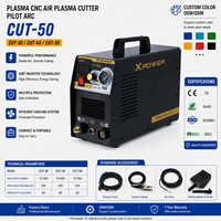 Machine de découpe plasma CNC mini haute qualité avec arc pilote, portable, pour soudeurs professionnels