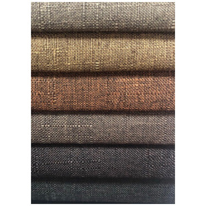 130 # Home <span class=keywords><strong>Deco</strong></span> 100% Polyester Imitation Lin Tissu Textile Lin Look Meubles Tissu - Product Image 3