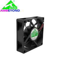 Ventilador Axial Silencioso DC 7020 70x70x20mm 12V Sin Escobillas para Amplificador PA de Escenario, Receptor AV DJ, Rack de Cine en Casa