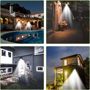 20 LED ソーラーライト屋外防水太陽光発電モーション起動センサーライトワイヤレスセキュリティライト屋外壁ランプ - Product Image 4