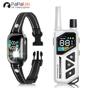 <span class=keywords><strong>Collar</strong></span> de Adiestramiento para Perros, con Vibración, Impermeable, Electrónico, con Control Remoto y Función de Choque - Product Image 1