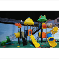Toboggans pour enfants d'extérieur et d'intérieur - Construction en acier et en plastique pour jardin et école