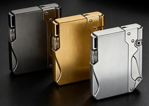 Square Shape Metal <b>Windproof</b> Butane Gas <b>Lighter</b> Refillable Durable Portable for Smoking & Camping - Product Image 5