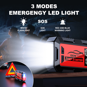Potente Arrancador de Coches con Supercondensador de 8000a 100w 24000mah, Cargador Profesional de 12v, Banco de Energía, Arrancador de Baterías de Coche PS-217 J - Product Image 6