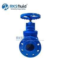 BS5163 DN250 150mm 300mm personnalisé PN16 fonte ductile à bride OS & Y vanne prix compétitif