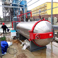 Machine de traitement automatique des déchets humides Weilan Modèle 1022 en acier Q345R, puissance 48W, équipement de traitement sans danger pour les grandes abattoirs