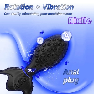 Vibromasseur anal en forme de tentacule monstre, masseur de prostate, 7 rotations, 7 modes de vibration, gode anal, jouet sexuel masculin pour hommes, femmes et couples - Product Image 3