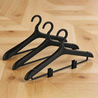 Cintre portable JUNTU personnalisé en ABS importé, gain de place, écologique, pour costumes, chemises, pantalons, jupes, maison et hôtel, anti-rayures