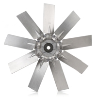 P5 9-Blatt Reversierbarer Axiallüfter-Impeller mit 9 Flügeln für Holztrocknungsventilatoren
