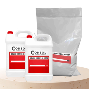 Consol EcoCrete GF Plancher en polyuréthane à trois composants et liquide de construction pour l'application de brosse de revêtement de surface semi-brillante - Product Image 2