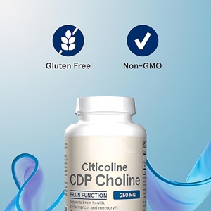 Disponibili Capsule di Citicolina CDP Choline, Integratore Nootropico per la <span class=keywords><strong>Salute</strong></span> Cerebrale, Supporto alla Memoria, Concentrazione e Prestazioni Cognitive - Product Image 5