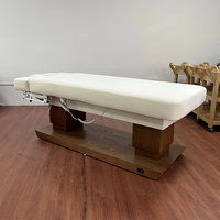 Lit de Lahs cosmétique de Base en bois massif de haute qualité 3 moteurs lit de Massage extra large électrique confortable réglable