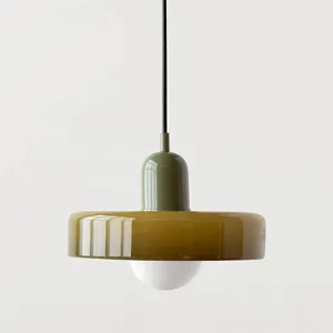 Whosale giá sáng tạo tối giản đèn chùm LED ánh sáng mặt dây chuyền Bắc Âu trần chiếu sáng đèn chùm cho phòng khách