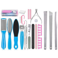 En stock : Kit de pédicure avec lime à ongles et ponceuse pour éliminer les peaux mortes et les callosités