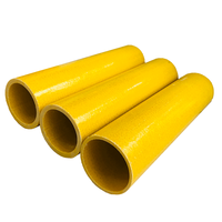 Perfiles Pultruidos de FRP de 30 mm de Diámetro, Tubo Redondo de Fibra de Vidrio, Resistente y Duradero