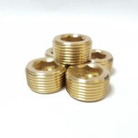 Raccord de tuyau hexagonal mâle en laiton DME, provenant de pièces mécaniques CNC chinoises