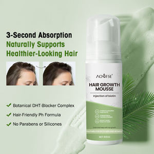 Mousse para el Crecimiento del Cabello al por Mayor, Ingredientes Naturales y Orgánicos a Base de Plantas, Espuma para el Crecimiento del Cabello - Product Image 2