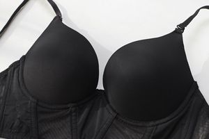 Sexy Glossy Seamless Underwear Womens Padded Backless Bra for Wedding Dress - Product Image 2