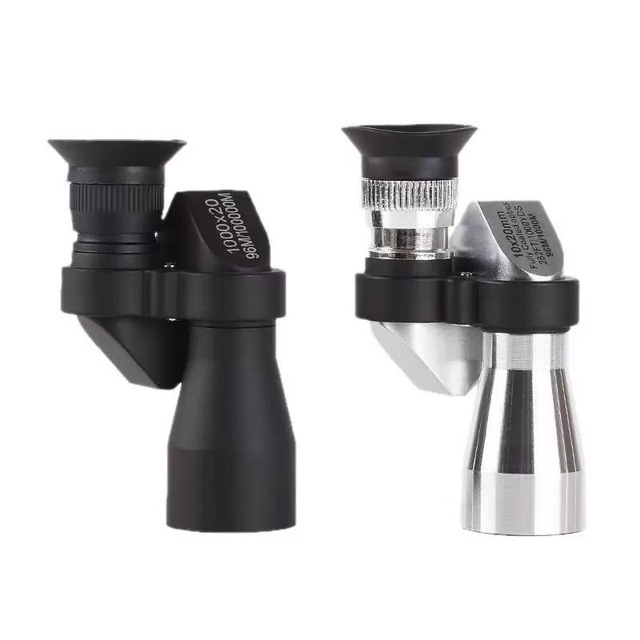Corner Viewer Low-Light Night Vision 8x20 Pocket Mini Portable HD High-Power Monocular 5.7 Field View Multi-Coated Lens