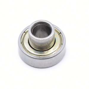 8*22*15mm Non-standard Bearings 608 Zz With Extended Inner Ring One <b>Side</b> for Wheelchair / Baby Car Wheels - Product Image 2