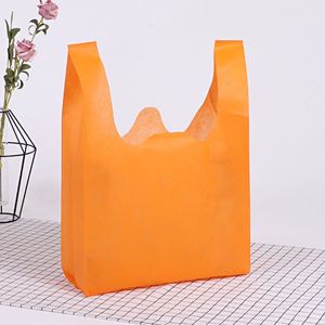Bolsas de Compra Biodegradables, Ligeras, Tipo Camiseta, para Tiendas de Comestibles/Ropa - Product Image 5