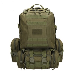 Ransel taktis luar ruangan kapasitas besar, dengan tas keamanan & perlindungan mendaki sistem MOLLE - Product Image 5