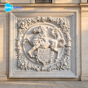 Relieve <span class=keywords><strong>de</strong></span> Animales en Mármol Tallado a Mano OEM, Mural Artístico 3D <span class=keywords><strong>de</strong></span> Alta Calidad para Decoración Interior <span class=keywords><strong>de</strong></span> Villas, Salas <span class=keywords><strong>de</strong></span> Estar y Pasillos - Product Image 1