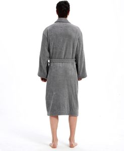 Albornoz de Baño con Cuello Kimono, 100% Algodón Terry Transpirable, para Hombre y Mujer, Cuatro Estaciones, con Logotipo Personalizado, Marca Star Hotel - Product Image 2