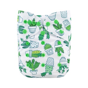 ALVABABY-Couvre-Couche <span class=keywords><strong>Lavable</strong></span>, Design de Mode, Réutilisable pour Bébé - Product Image 2