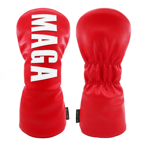 ที่คลุมหัวไม้กอล์ฟแบบกำหนดเองพิมพ์ลายปักหนัง PU กันน้ำที่คลุมหัวไม้กอล์ฟ - Product Image 5