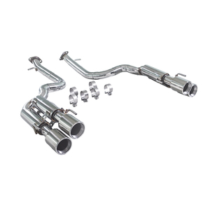 Adatto per Lexus RCF <span class=keywords><strong>GSF</strong></span> IS500 IS350 5.0L 3.5L, Scarico Catback in Acciaio Inox con Risonatore, Prestazioni Migliorate, Quattro Uscite - Product Image 3