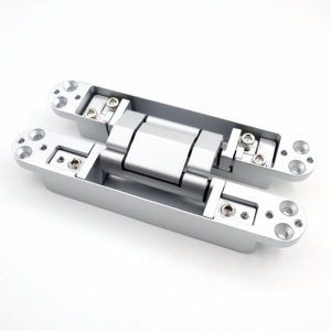 177x28 Matte Black Heavy-Duty Invisible <strong>Concealed</strong> <strong>Hinge</strong> 3D Adjustable 180 Degree Hidden <strong>Hinge</strong> for Wooden Doors - Product Image 4