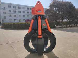 Pelle d'excavatrice utilisée attaquent dans l'outil efficace de manipulation matérielle d'orange - Product Image 5